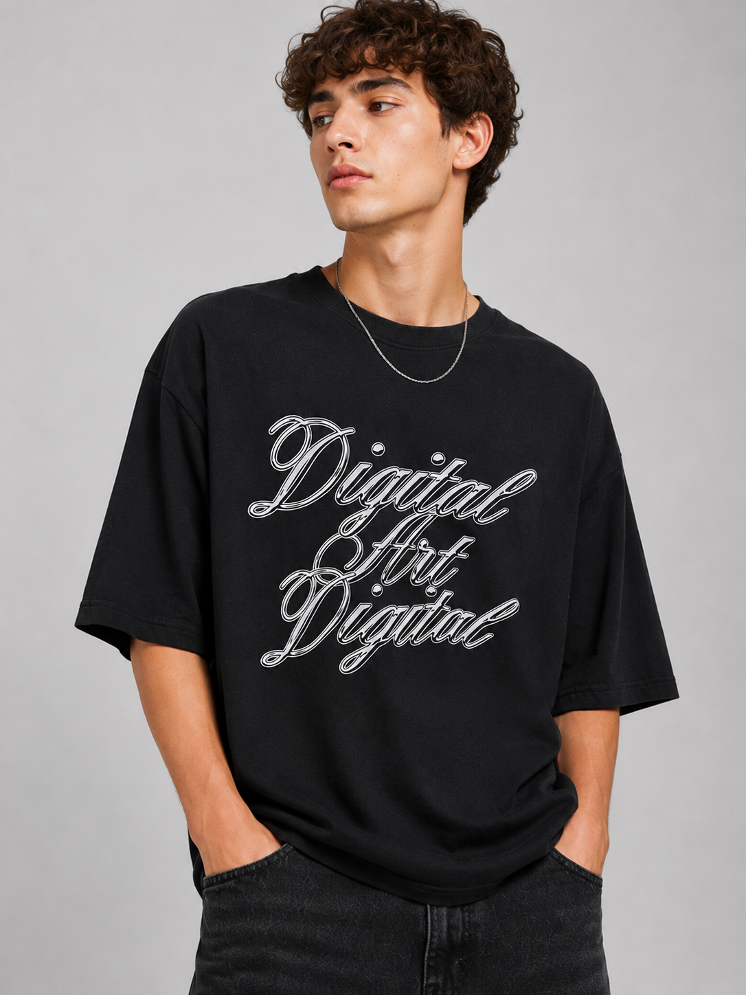 Oversized T-shirt Digital Art