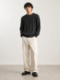 Ribbed Knitted Sweater