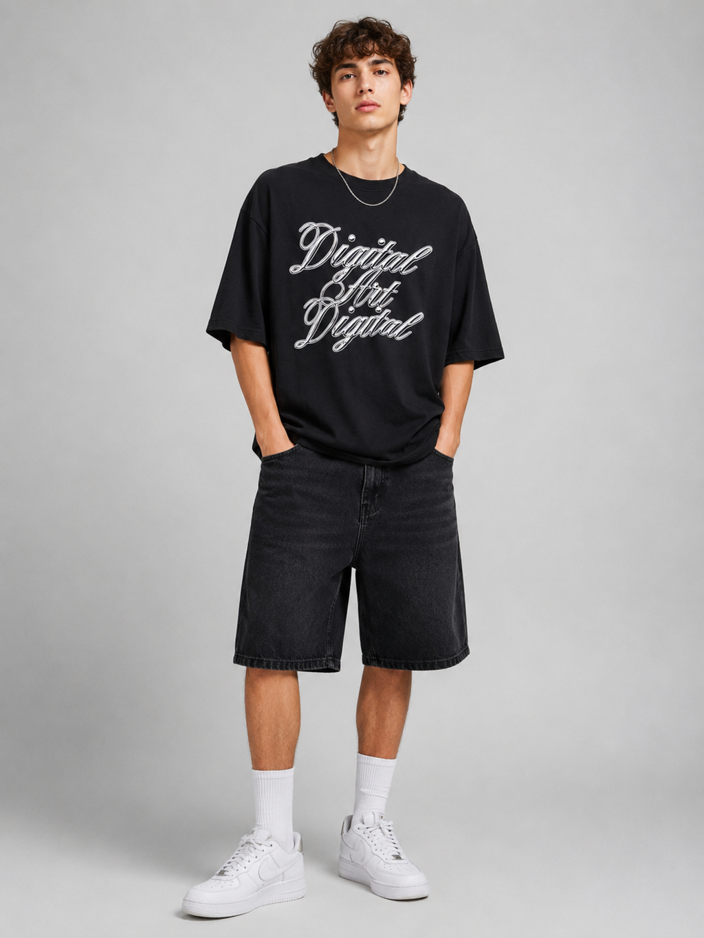 Oversized T-shirt Digital Art