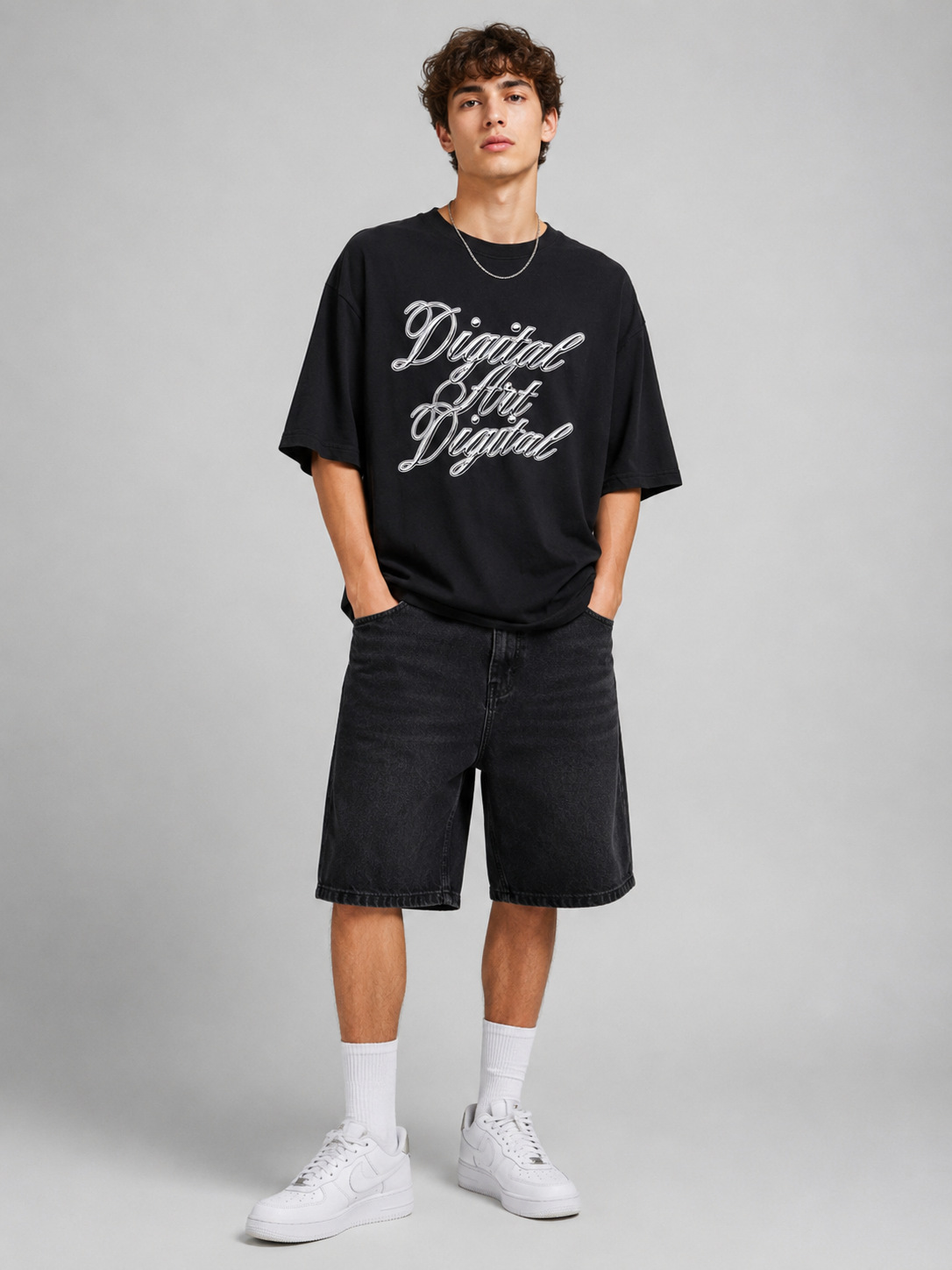 Oversized T-shirt Digital Art